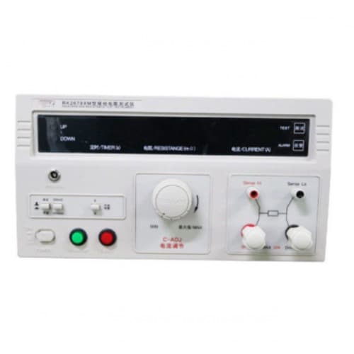 IEC 60884-1 Hiển thị kỹ thuật số Điện trở nối đất 70A Thiết bị thử nghiệm IEC / IEC 60884-1 Digital Display Ground Resistance 70A IEC Test Equipment RK2678XM IEC 60884-1 Hiển thị kỹ thuật số Điện trở nối đất 70A Thiết bị thử nghiệm IEC / IEC 60884-1 Digital Display Ground Resistance 70A IEC Test Equipment RK2678XM