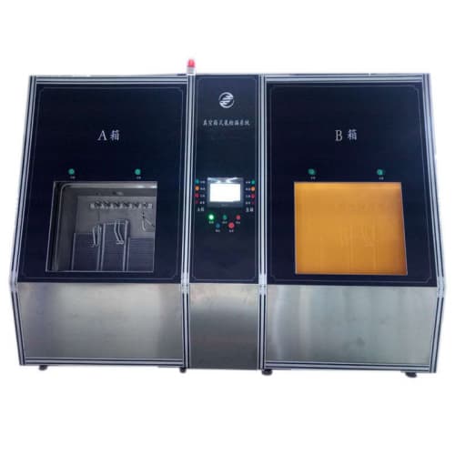 Buồng chân không Thiết bị kiểm tra rò rỉ Heli cho bình ngưng và thiết bị bay hơi ô tô 100 giây / buồng 2g / y / Vacuum Chamber Helium Leak Test Equipment for Automotive Condenser and Evapora Buồng chân không Thiết bị kiểm tra rò rỉ Heli cho bình ngưng và thiết bị bay hơi ô tô 100 giây / buồng 2g / y / Vacuum Chamber Helium Leak Test Equipment for Automotive Condenser and Evapora