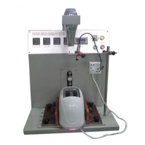 IEC 60335-2-9 Máy đo độ bền công tắc nướng bánh mì với nhiệt kế hồng ngoại / IEC 60335-2-9 Toaster Switch Endurance Tester With Infrared Thermometer HJ0631 IEC 60335-2-9 Máy đo độ bền công tắc nướng bánh mì với nhiệt kế hồng ngoại / IEC 60335-2-9 Toaster Switch Endurance Tester With Infrared Thermometer HJ0631