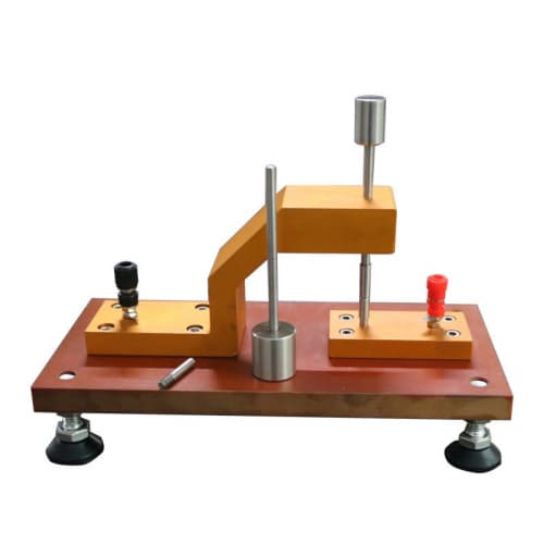 IEC60065 Hình 6 Máy kiểm tra ổ cắm điện Máy kiểm tra độ bền kéo điện môi với thanh kim loại / IEC60065 Figure 6 Plug Socket Tester Dielectric Tensile Strength Testing Machine With Metal Bar IEC60065 Hình 6 Máy kiểm tra ổ cắm điện Máy kiểm tra độ bền kéo điện môi với thanh kim loại / IEC60065 Figure 6 Plug Socket Tester Dielectric Tensile Strength Testing Machine With Metal Bar