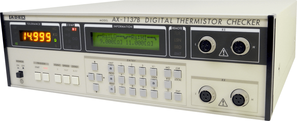 Máy Kiểm tra điện trở kỹ thuật số AX-1137B Adexaile ADEX Máy Kiểm tra điện trở kỹ thuật số AX-1137B Adexaile ADEX