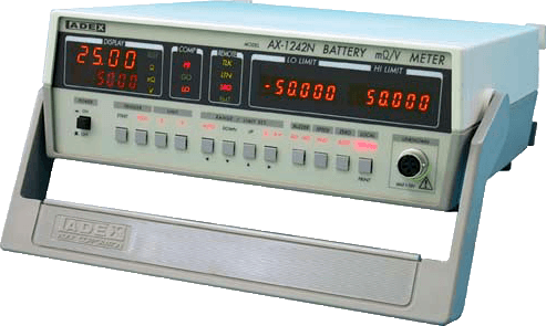 Máy đo kỹ thuật số Milli-Ohm AX-1242N Adexaile ADEX Máy đo kỹ thuật số Milli-Ohm AX-1242N Adexaile ADEX