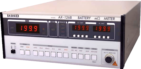 Máy đo kỹ thuật số Milli-Ohm AX-126B Adexaile ADEX Máy đo kỹ thuật số Milli-Ohm AX-126B Adexaile ADEX